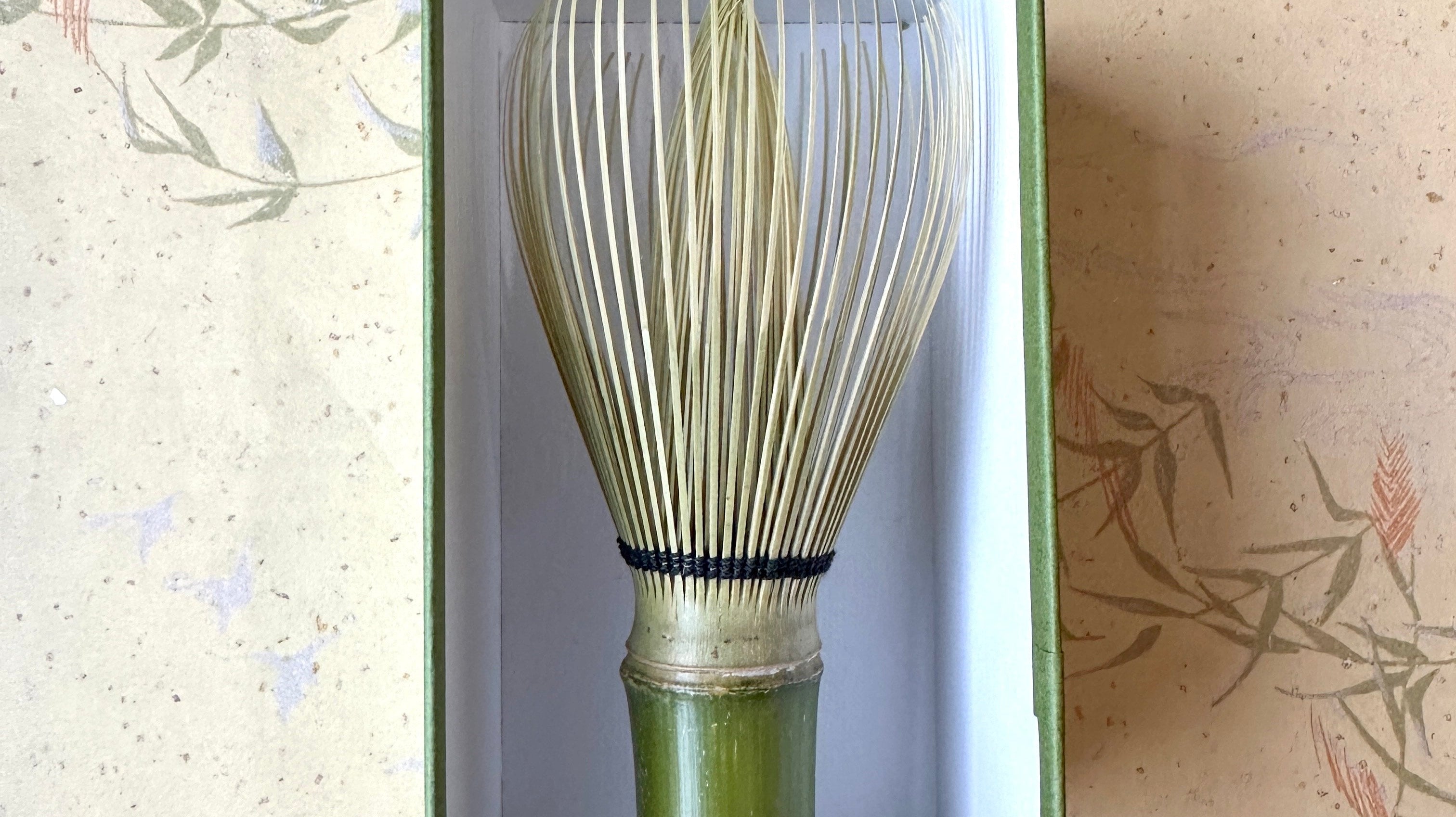 Start the New Year with an Aotake - Fresh Green Bamboo Whisk