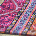 Japanese Silk Cloth Colorful Details