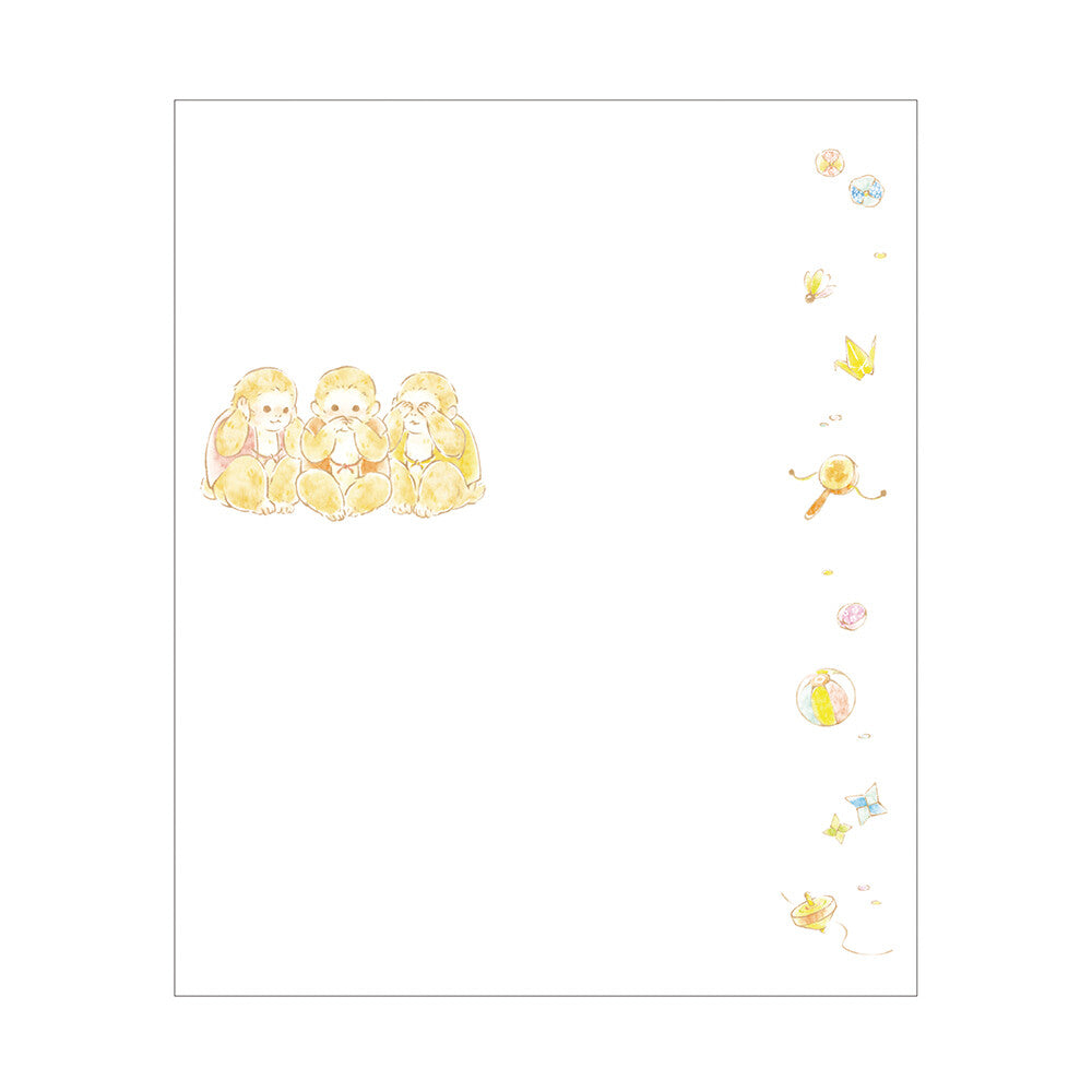 Sheet of stickers with cartoon characters and small illustrations on a white background