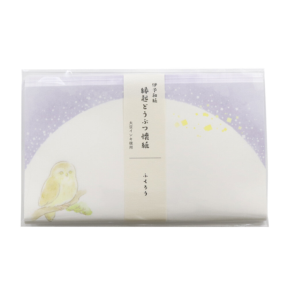 Packaged product with a bird illustration on a white background