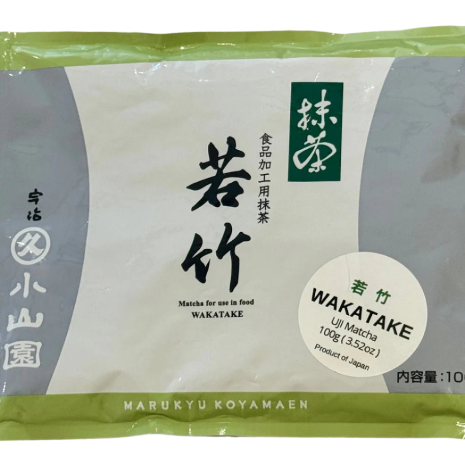 Wakatake matcha package 100g bag
