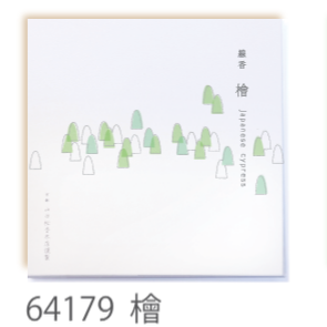 Packaged product with Japanese text and illustrations on a decorative background