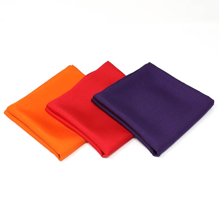 Silk Fukusa Shin by Kitamura Tokusai, standard-weight 100% pure silk fukusa handcrafted in Kyoto for Japanese tea ceremony and Matcha practice.