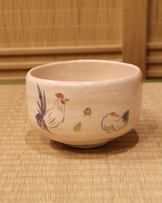 Rooster Kyo Ware Matcha Tea Bowl