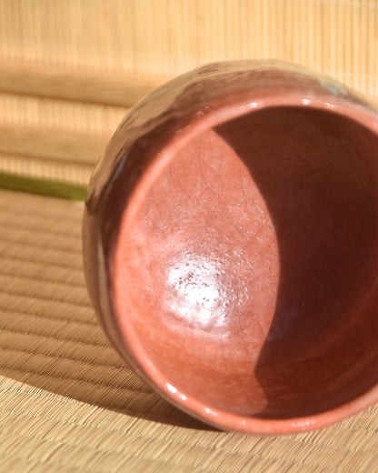 Raku | Bamboo Akaraku/ Red Raku