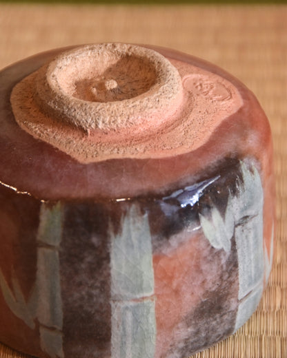 Raku | Bamboo Akaraku/ Red Raku