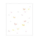 Butterfly pattern on a white background
