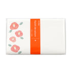 Pack of tissues with floral design and 'Kaishi de saison' branding on a white background