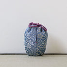 Japanese tea ceremony shifuku textile with  Hatou Baikamon for koicha (thick matcha) tea utensils