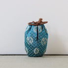 Japanese tea ceremony shifuku textile with  Hosomaru Ryu Tori Dasuki Shifuku for koicha (thick matcha) tea utensils