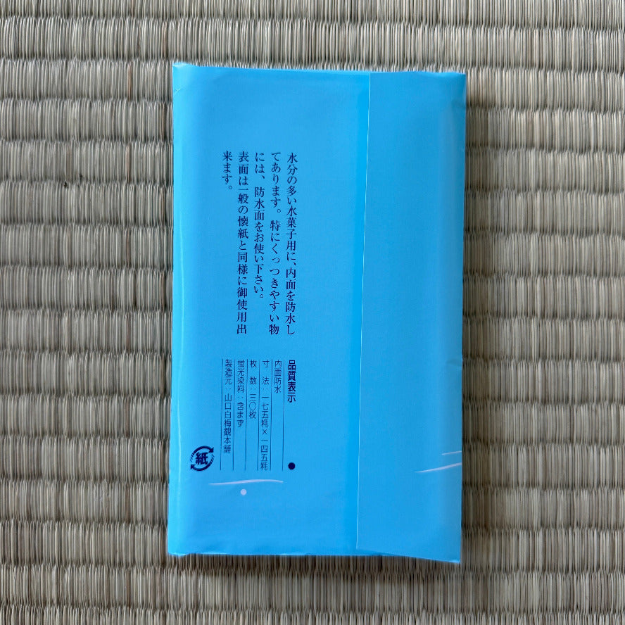 Blue rectangular object with text on a textured gray surface