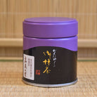 A can of Kashin no Mukashi_ Ceremonial Grade Matcha by Kanbayashi_Shunsho with Japanese characters displayed on the label.