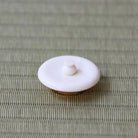 Lacto resin lid for a Japanese tea caddy