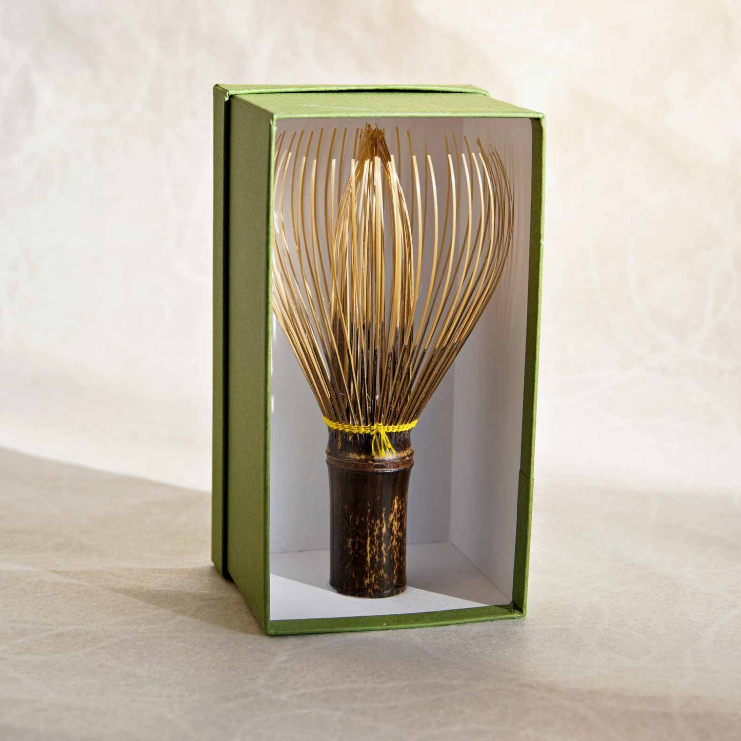 Black Bamboo Whisk with Color String Kurotake Takayama Chasen