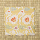 Traditional peony and arabesque pattern on a Japanese Nishijin silk kobukusa
