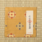 Japanese Nishijin silk kobukusa inspired by Shosoin textiles with traditional geometric and floral motifs