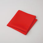 Red Silk Fukusa Shin made from 100% pure silk by Kitamura Tokusai for Chanoyu, Chado and Matcha tea ceremony.