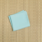Traditional Sky Blue silk fukusa cloth for Chanoyu and Matcha Tea Ceremony made in Kyoto, Japan