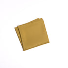 Mustard Yellow Silk Fukusa handcrafted in Kyoto by Kitamura Tokusai for Japanese tea ceremony and Chado.