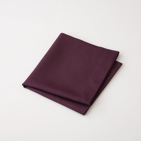 Purple Silk Fukusa Shin by Kitamura Tokusai, handcrafted 100% pure silk fukusa for Japanese tea ceremony.