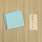Sky Blue Japanese silk fukusa for Way of Tea, Chado, Omotesenke and Urasenke tea ceremony