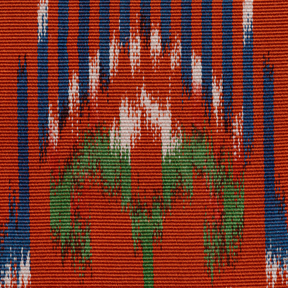 Detailed Taishi Kanto Nishijin Kobukusa pattern for the Japanese Way of Tea and matcha ceremony
