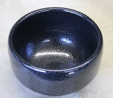 Shotoen Yuteki Tenmoku Matcha Tea Bowl  正陶油滴天目 抹茶碗 美濃焼 日本製