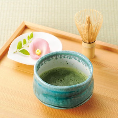 Iguchi Turquoise Blue Matcha Tea Bowl