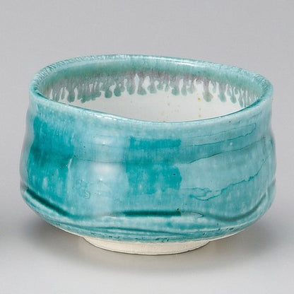 Iguchi Turquoise Blue Matcha Tea Bowl