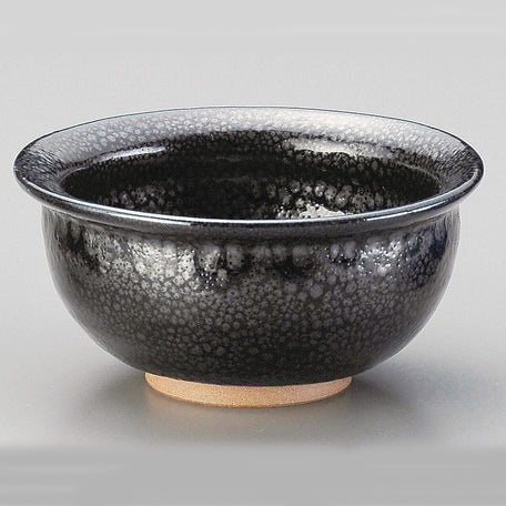 Kensui Koboshi Vase Black  建水こぼし／花器 正陶苑茶こぼし油滴 美濃焼 日本製