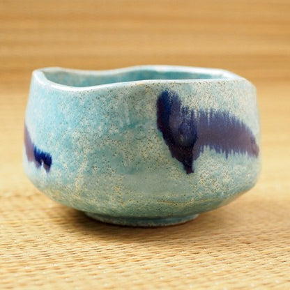 Blue Stream Matcha Tea Bowl