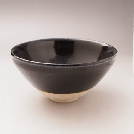Yuzu Tenmoku Matcha Bowl ゆず天目 平形 抹茶碗 美濃焼 日本製