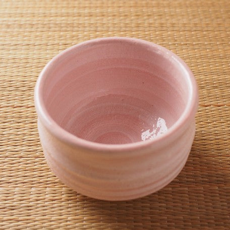Sakura Pink Gradation Matcha Tea Bowl l 桜志野 抹茶碗 美濃焼 日本製
