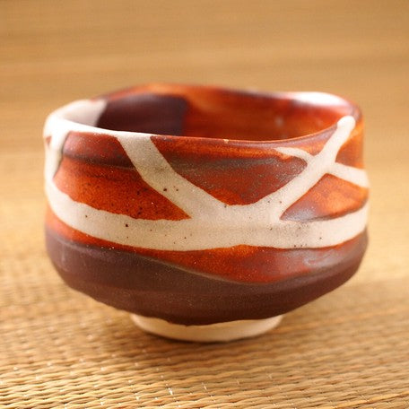 Zansetsu Remaining Snow Matcha Tea Bowl