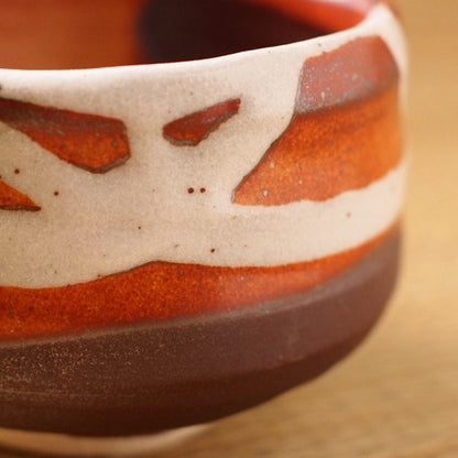 Zansetsu Remaining Snow Matcha Tea Bowl