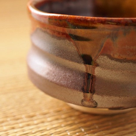 Asayake Sunrise Matcha Tea Bowl  朝焼け 抹茶碗 美濃焼 日本製