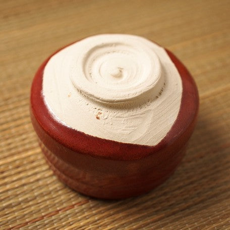 Tetsuaka Matcha Tea Bowl  鉄赤 抹茶碗 美濃焼 日本製