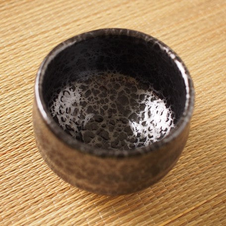 Black Drops Matcha Tea Bowl l 油滴 抹茶碗 美濃焼 日本製