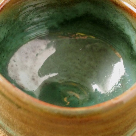 Ryokusai Green Matcha Tea Bowl l 緑彩 抹茶碗 美濃焼 日本製
