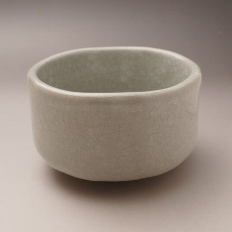White Kannyu Matcha Tea Bowl 白貫入 抹茶碗 美濃焼 日本製