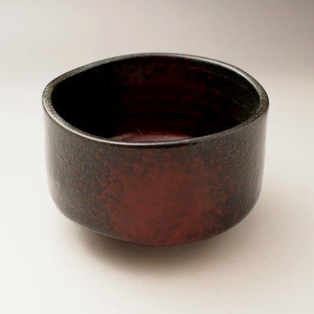 Kurosunabenikesho Matcha Tea Bowl 黒砂紅化粧 抹茶碗 美濃焼 日本製