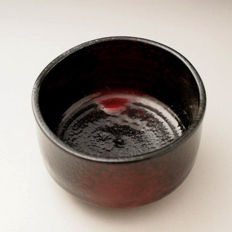 Kurosunabenikesho Matcha Tea Bowl 黒砂紅化粧 抹茶碗 美濃焼 日本製