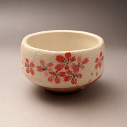 Small Sakura Matcha Tea Bowl