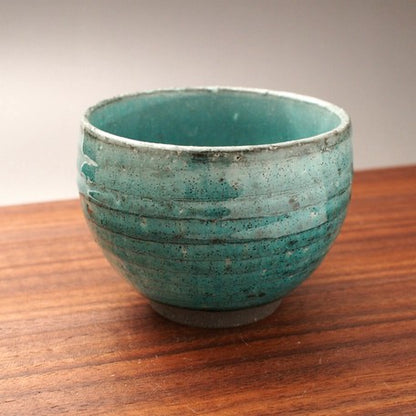 Blue Powder Small Matcha Tea Bowl