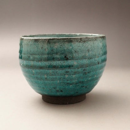 Blue Powder Small Matcha Tea Bowl