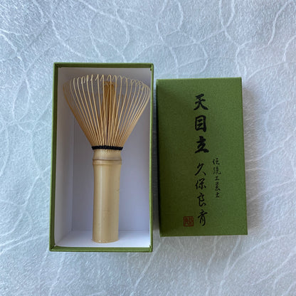 Shirotake Takayama Chasen Tea Ceremony for Diety, White Bamboo Whisk