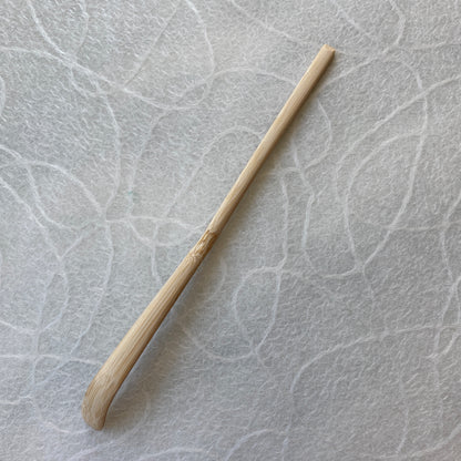 Shirotake Chashaku, White Bamboo Matcha Scoop