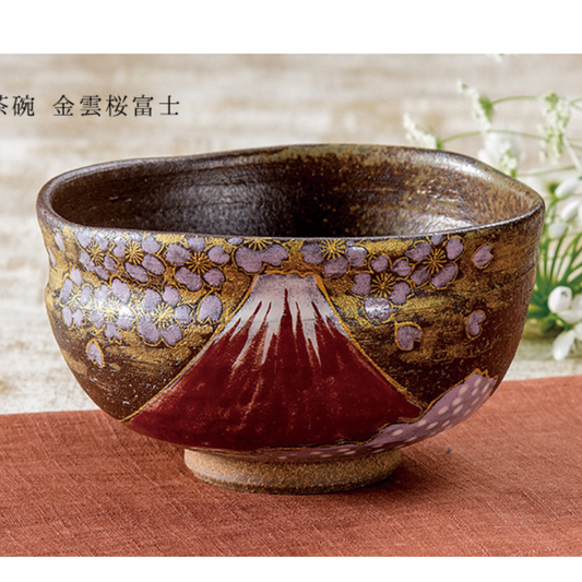 Kutani Ware Matcha Bowl for Tea Ceremony 九谷焼 抹茶碗 – Nara Tea Co.