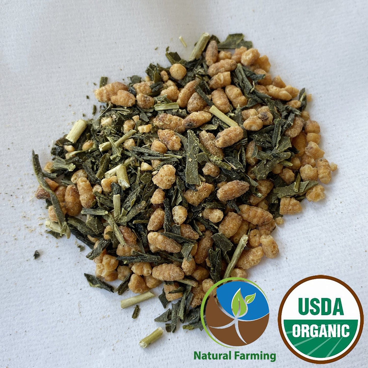 Natural Farming/Organic Brown Rice Genmai Green Tea l 自然農法/有機 玄米茶
