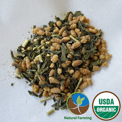 Natural Farming/Organic Brown Rice Genmai Green Tea